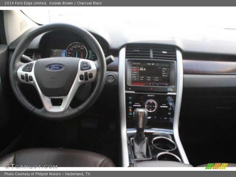 Kodiak Brown / Charcoal Black 2014 Ford Edge Limited