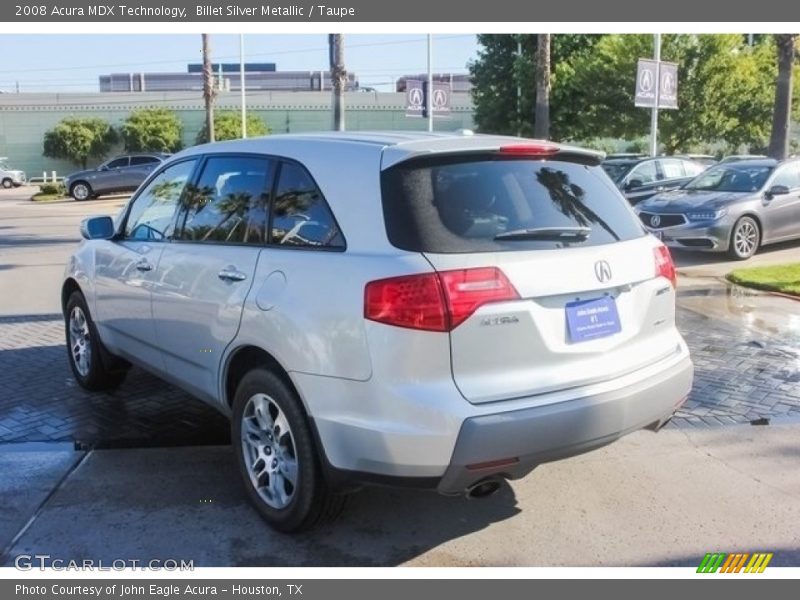 Billet Silver Metallic / Taupe 2008 Acura MDX Technology