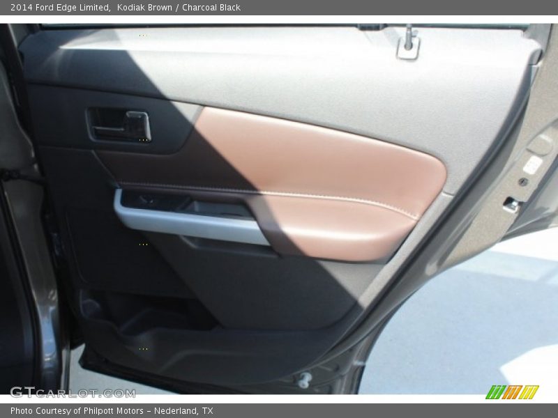 Kodiak Brown / Charcoal Black 2014 Ford Edge Limited