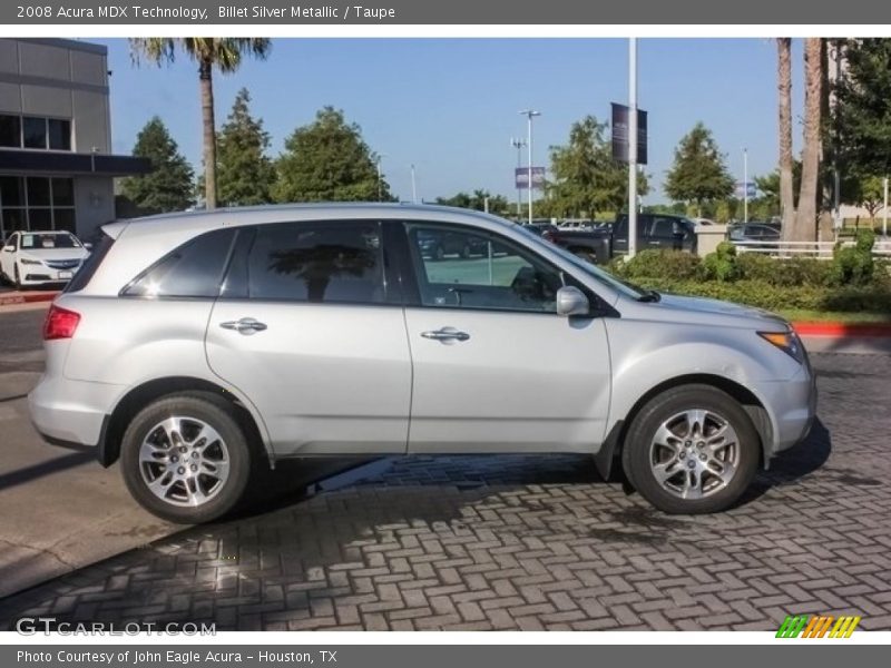Billet Silver Metallic / Taupe 2008 Acura MDX Technology