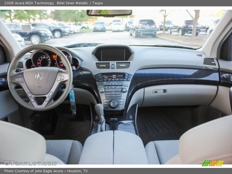 Billet Silver Metallic / Taupe 2008 Acura MDX Technology