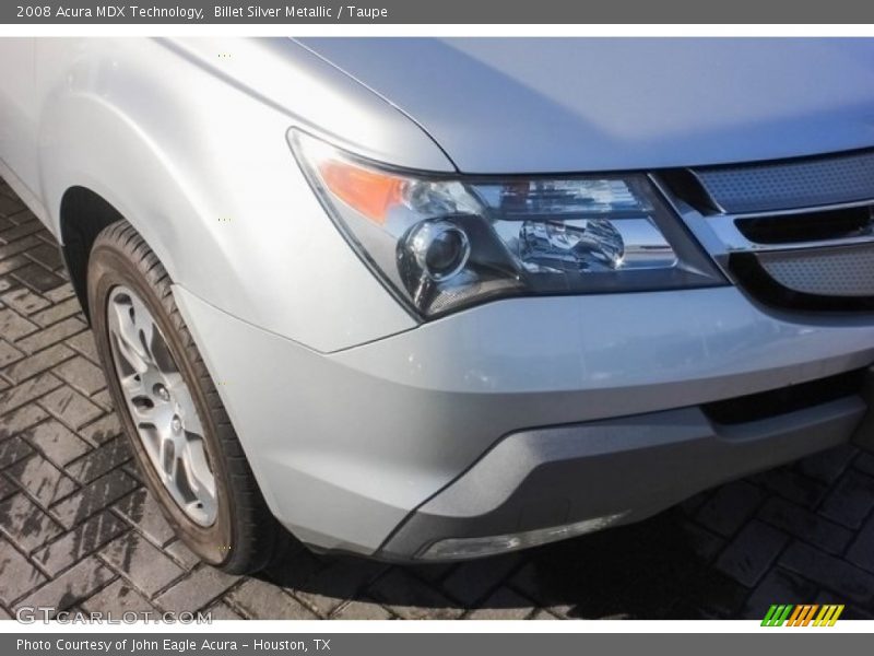 Billet Silver Metallic / Taupe 2008 Acura MDX Technology