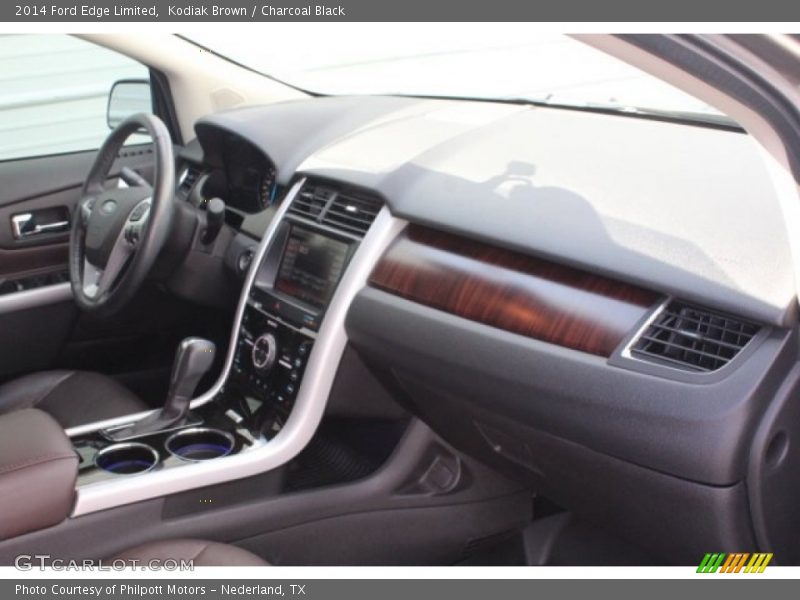 Kodiak Brown / Charcoal Black 2014 Ford Edge Limited