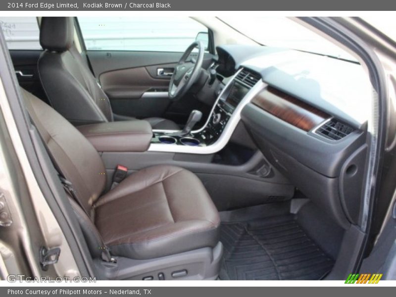 Kodiak Brown / Charcoal Black 2014 Ford Edge Limited
