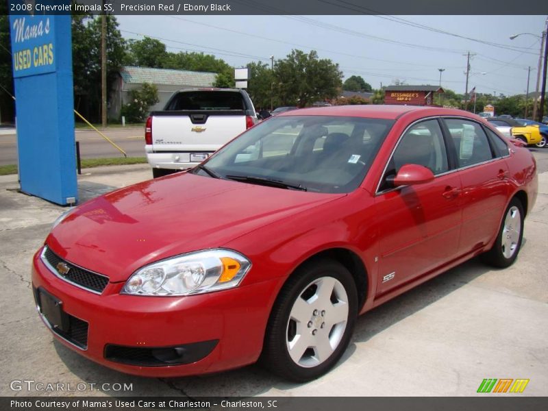 Precision Red / Ebony Black 2008 Chevrolet Impala SS