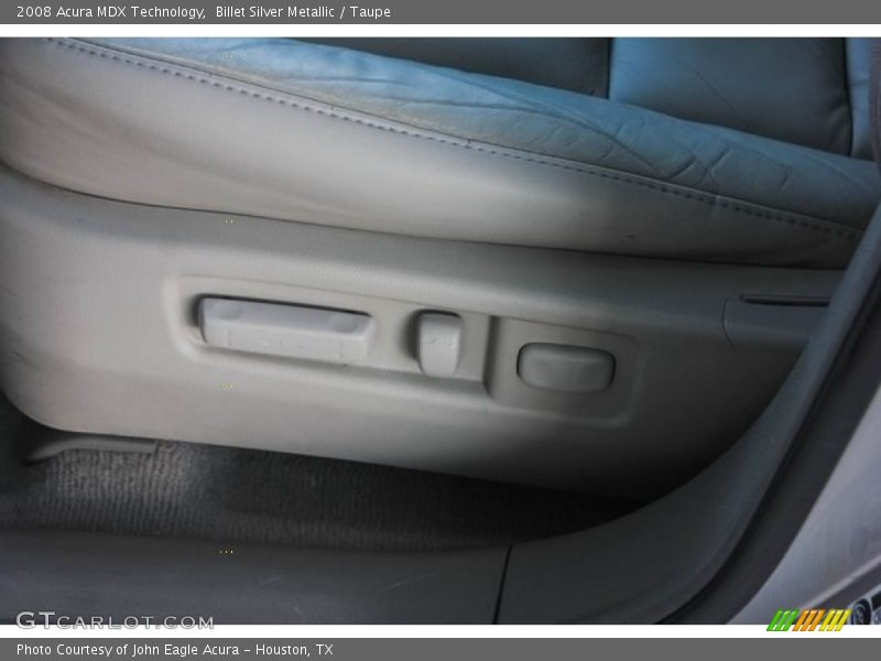 Billet Silver Metallic / Taupe 2008 Acura MDX Technology