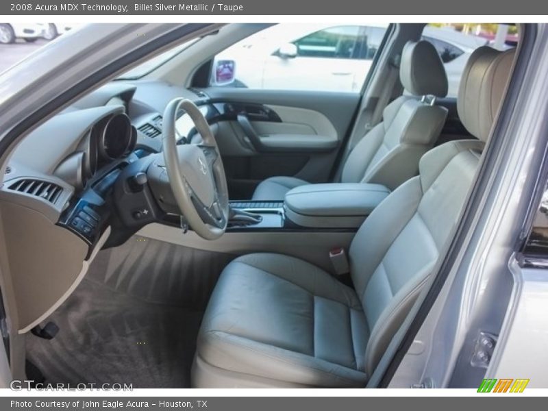 Billet Silver Metallic / Taupe 2008 Acura MDX Technology