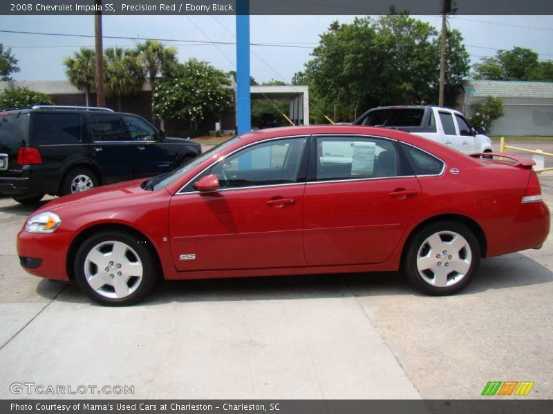 Precision Red / Ebony Black 2008 Chevrolet Impala SS