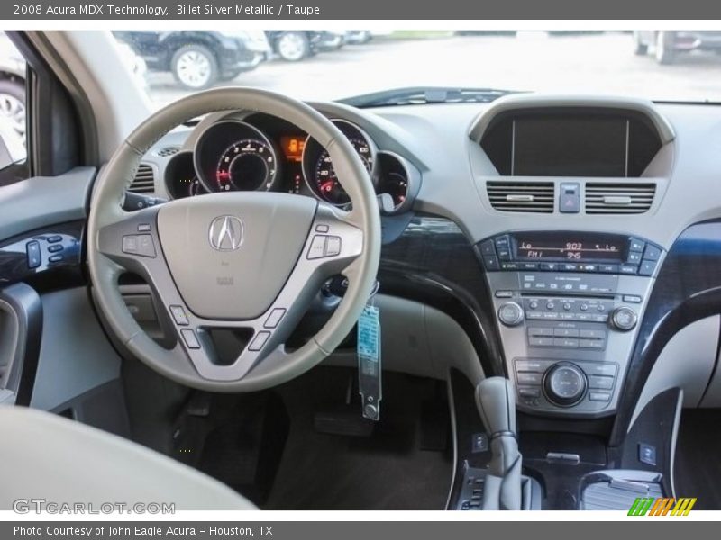 Billet Silver Metallic / Taupe 2008 Acura MDX Technology