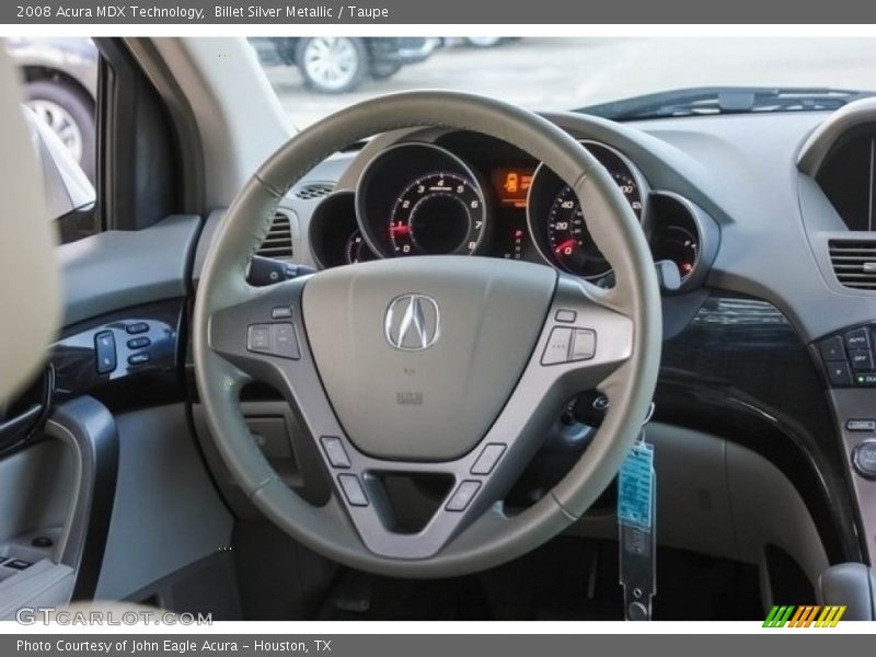 Billet Silver Metallic / Taupe 2008 Acura MDX Technology