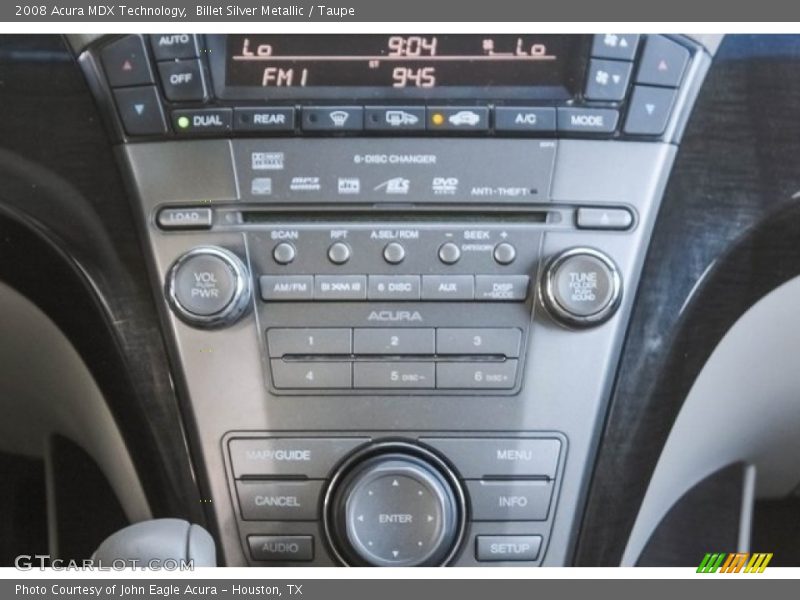 Billet Silver Metallic / Taupe 2008 Acura MDX Technology