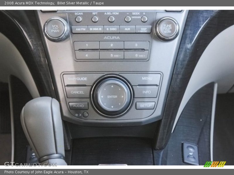 Billet Silver Metallic / Taupe 2008 Acura MDX Technology