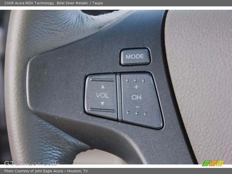 Billet Silver Metallic / Taupe 2008 Acura MDX Technology