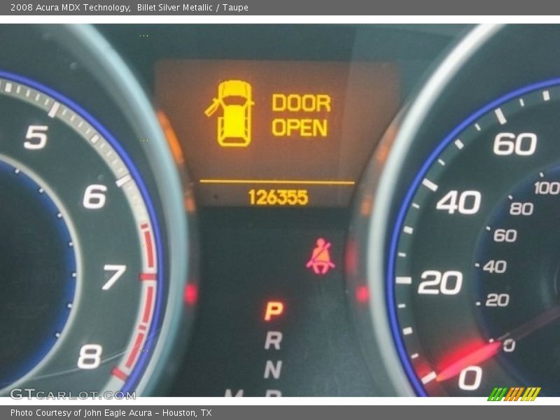 Billet Silver Metallic / Taupe 2008 Acura MDX Technology