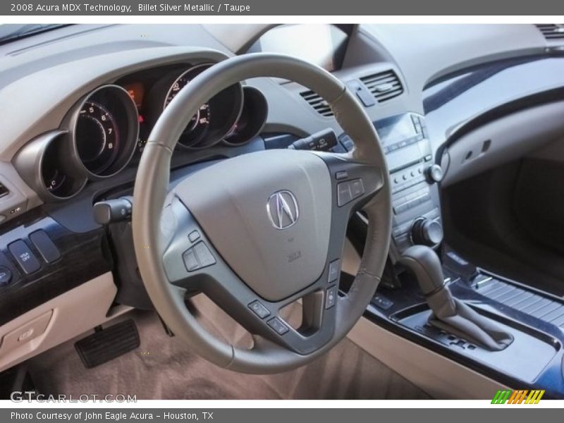 Billet Silver Metallic / Taupe 2008 Acura MDX Technology