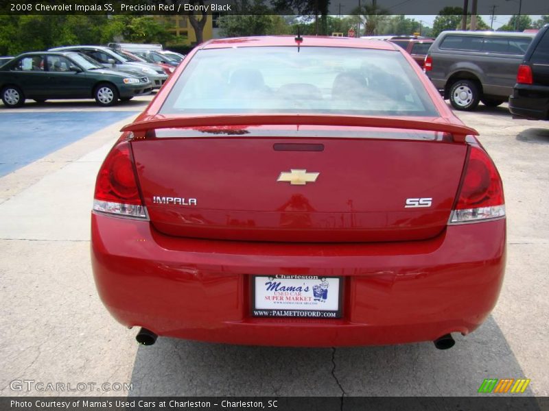 Precision Red / Ebony Black 2008 Chevrolet Impala SS