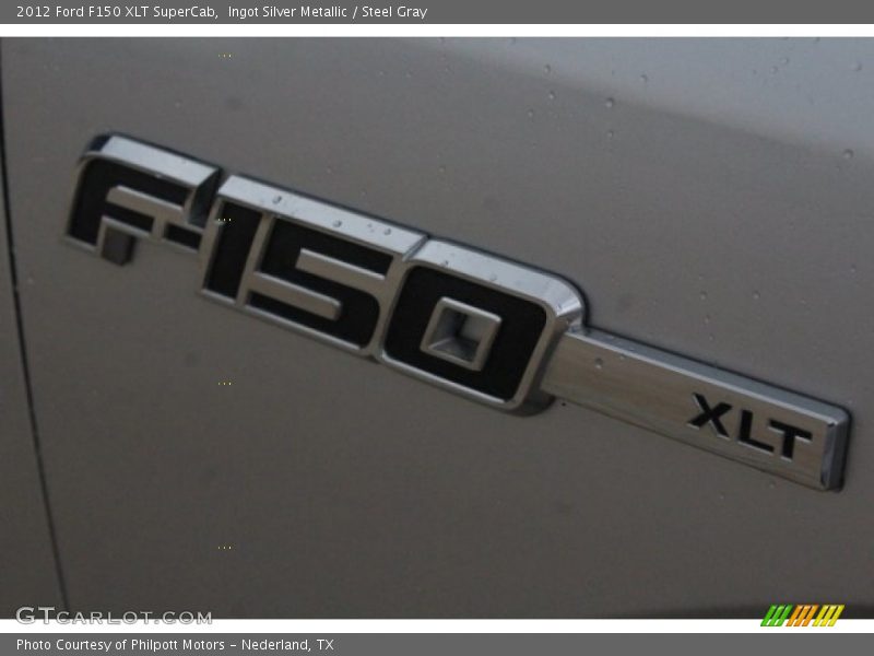 Ingot Silver Metallic / Steel Gray 2012 Ford F150 XLT SuperCab