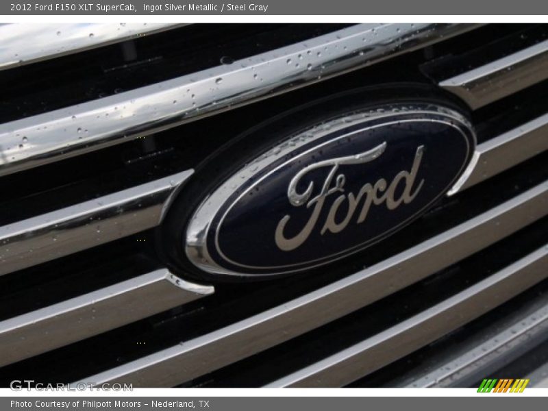 Ingot Silver Metallic / Steel Gray 2012 Ford F150 XLT SuperCab