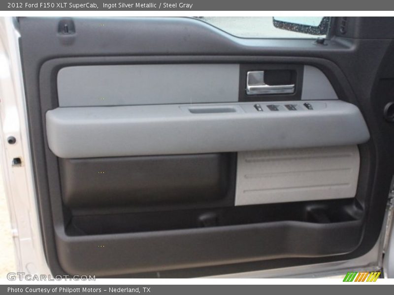 Ingot Silver Metallic / Steel Gray 2012 Ford F150 XLT SuperCab