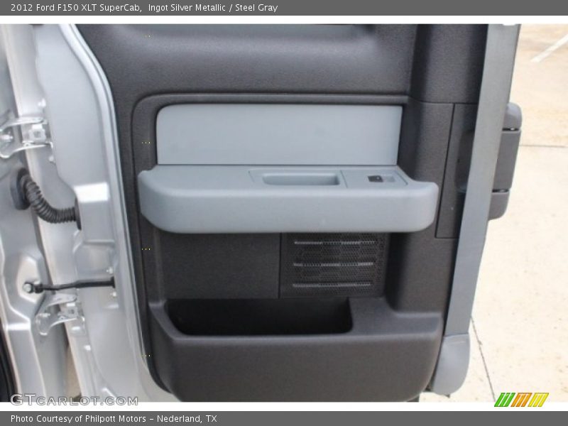 Ingot Silver Metallic / Steel Gray 2012 Ford F150 XLT SuperCab