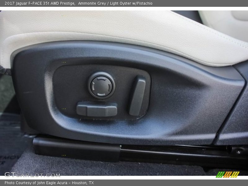 Ammonite Grey / Light Oyster w/Pistachio 2017 Jaguar F-PACE 35t AWD Prestige