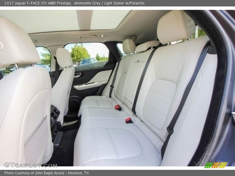 Ammonite Grey / Light Oyster w/Pistachio 2017 Jaguar F-PACE 35t AWD Prestige