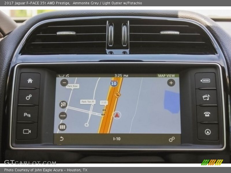 Ammonite Grey / Light Oyster w/Pistachio 2017 Jaguar F-PACE 35t AWD Prestige