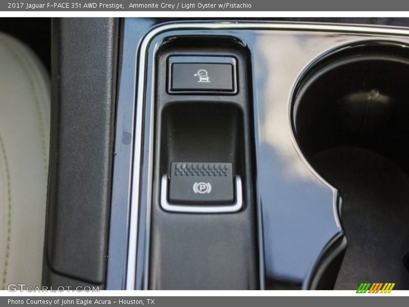 Ammonite Grey / Light Oyster w/Pistachio 2017 Jaguar F-PACE 35t AWD Prestige