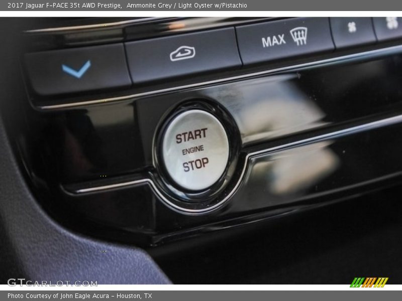 Ammonite Grey / Light Oyster w/Pistachio 2017 Jaguar F-PACE 35t AWD Prestige