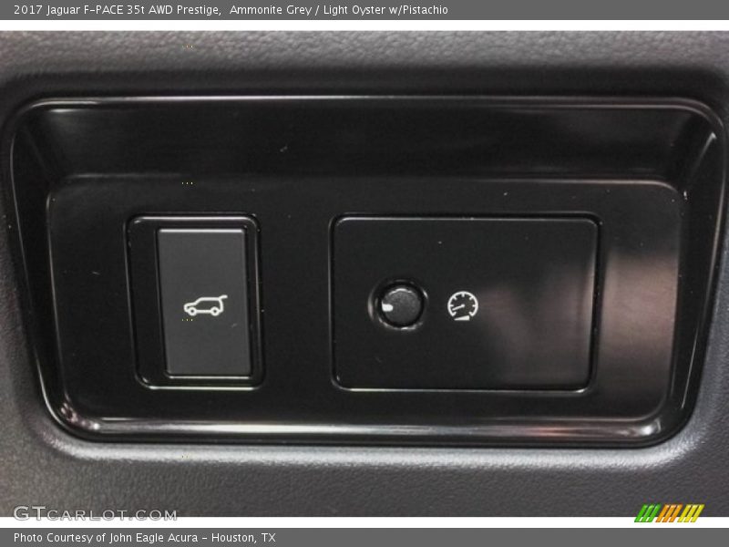 Ammonite Grey / Light Oyster w/Pistachio 2017 Jaguar F-PACE 35t AWD Prestige