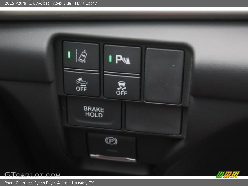 Controls of 2019 RDX A-Spec