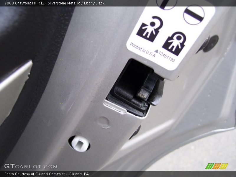 Silverstone Metallic / Ebony Black 2008 Chevrolet HHR LS
