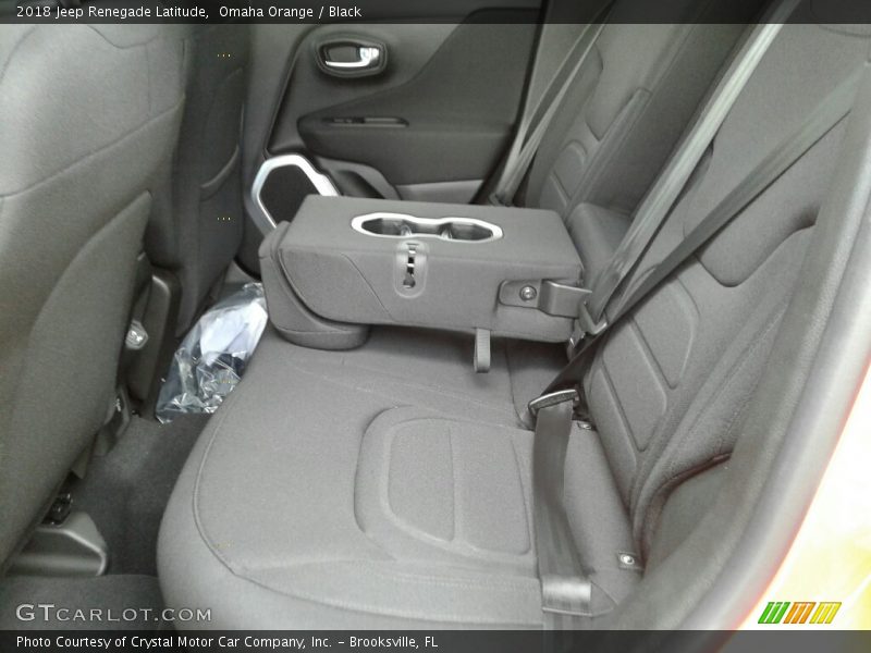 Omaha Orange / Black 2018 Jeep Renegade Latitude