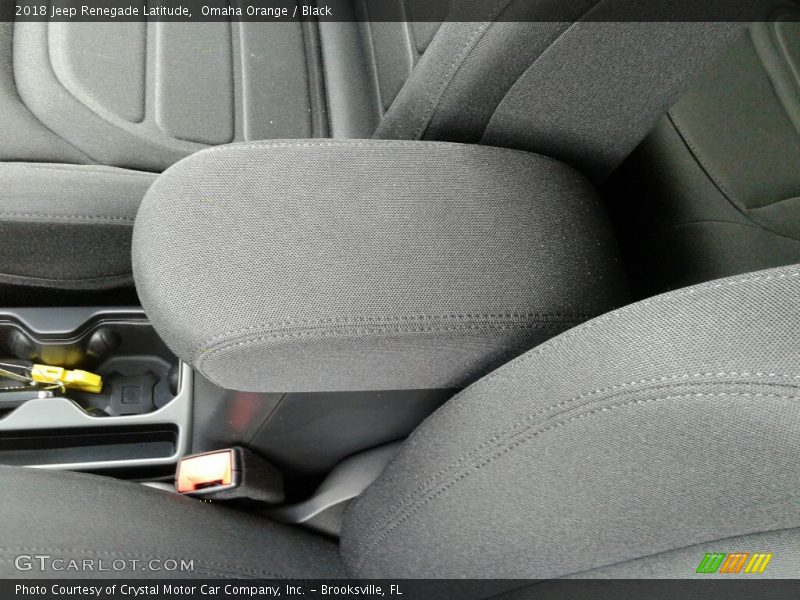 Omaha Orange / Black 2018 Jeep Renegade Latitude