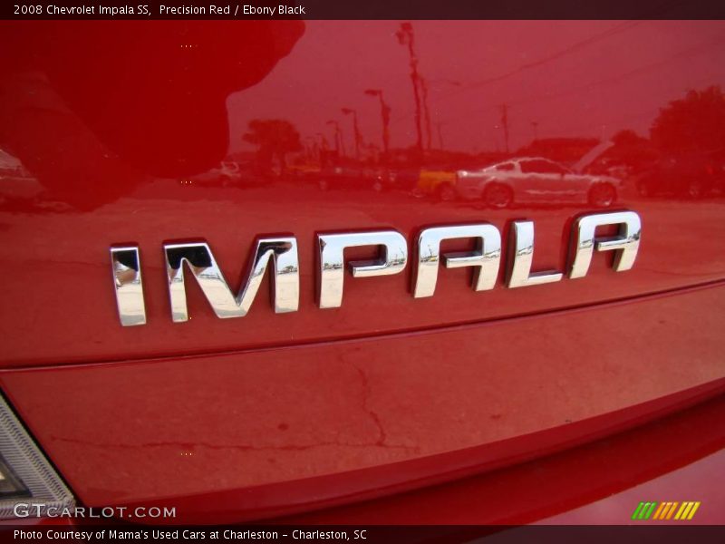 Precision Red / Ebony Black 2008 Chevrolet Impala SS