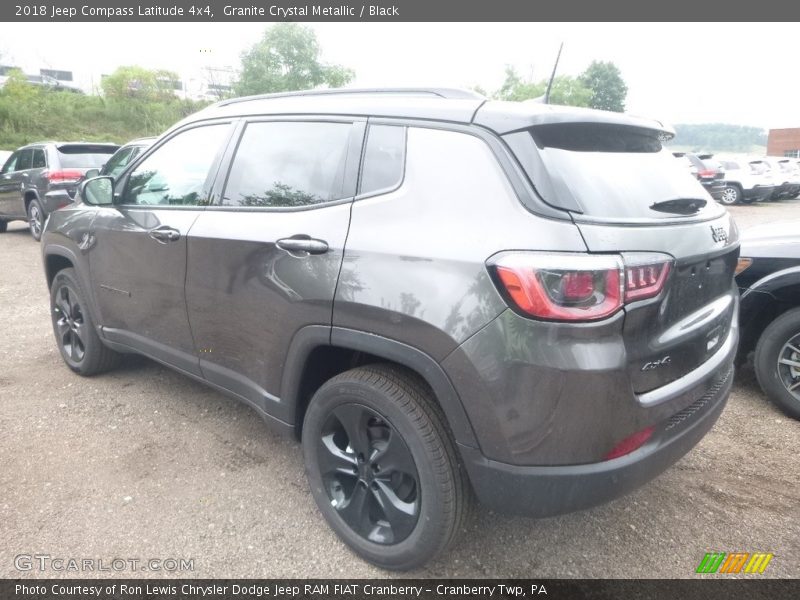 Granite Crystal Metallic / Black 2018 Jeep Compass Latitude 4x4