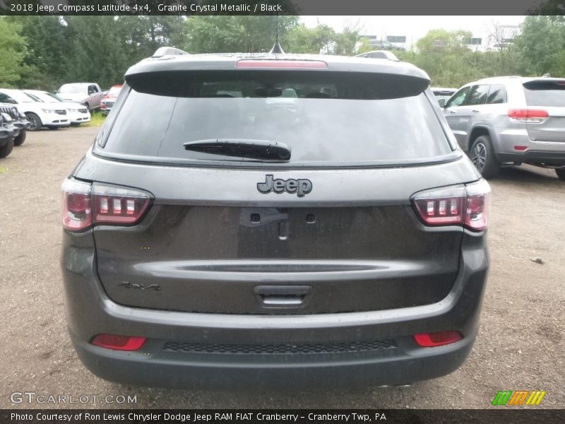 Granite Crystal Metallic / Black 2018 Jeep Compass Latitude 4x4