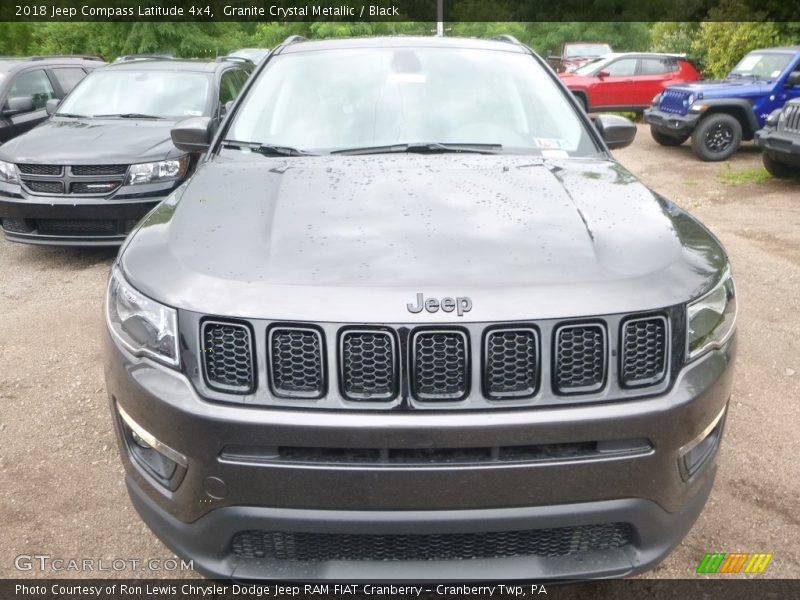 Granite Crystal Metallic / Black 2018 Jeep Compass Latitude 4x4