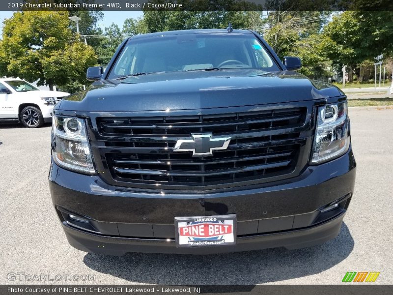 Black / Cocoa/Dune 2019 Chevrolet Suburban Premier 4WD