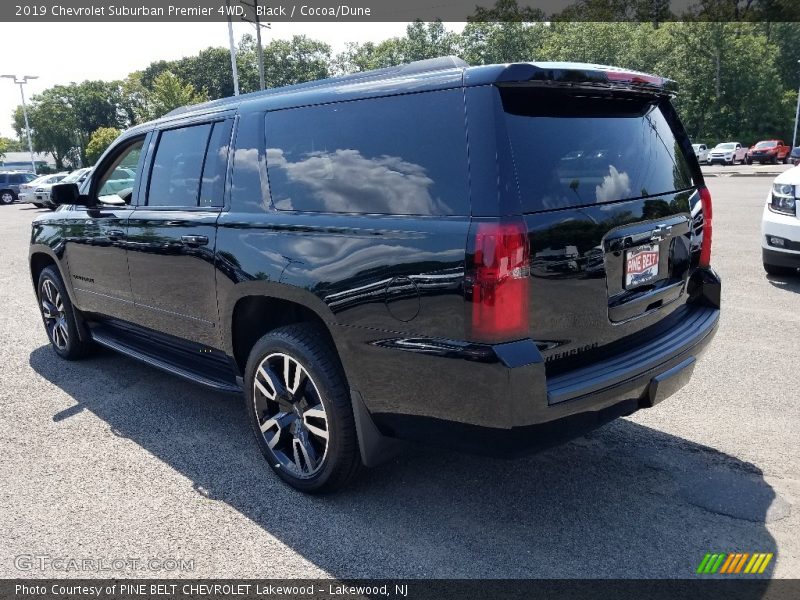 Black / Cocoa/Dune 2019 Chevrolet Suburban Premier 4WD