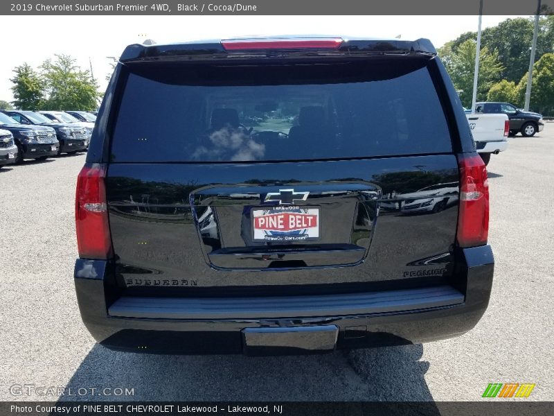 Black / Cocoa/Dune 2019 Chevrolet Suburban Premier 4WD