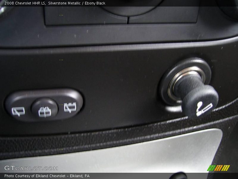 Silverstone Metallic / Ebony Black 2008 Chevrolet HHR LS