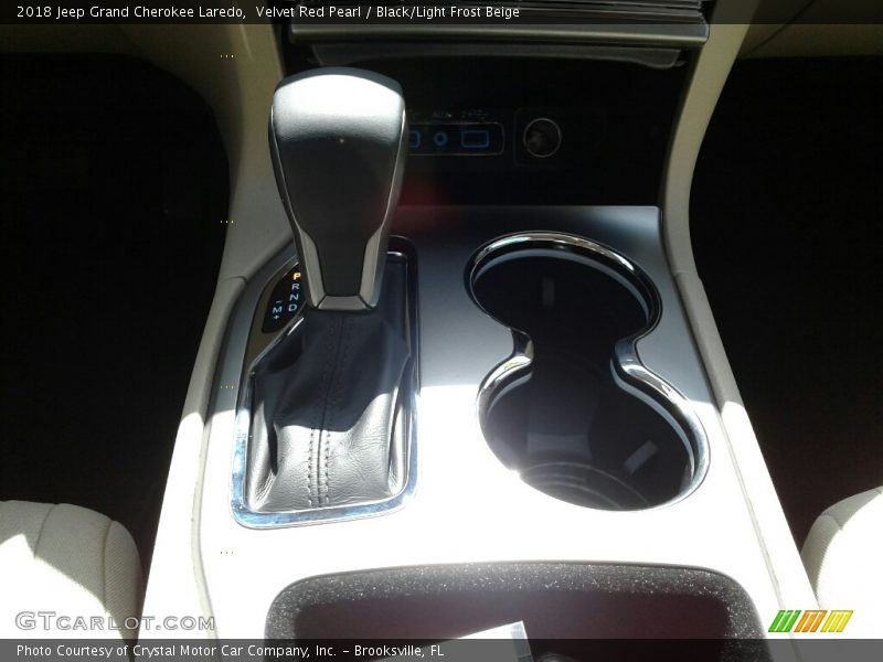 Velvet Red Pearl / Black/Light Frost Beige 2018 Jeep Grand Cherokee Laredo