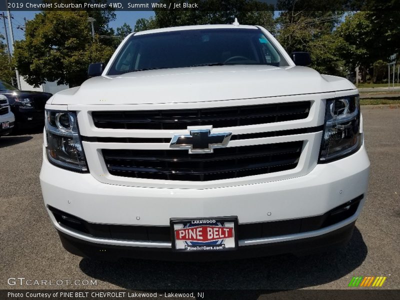 Summit White / Jet Black 2019 Chevrolet Suburban Premier 4WD