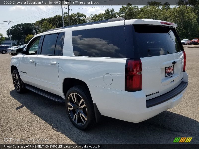 Summit White / Jet Black 2019 Chevrolet Suburban Premier 4WD