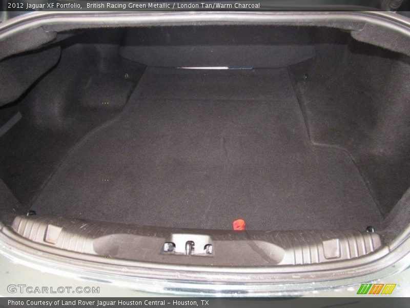 British Racing Green Metallic / London Tan/Warm Charcoal 2012 Jaguar XF Portfolio
