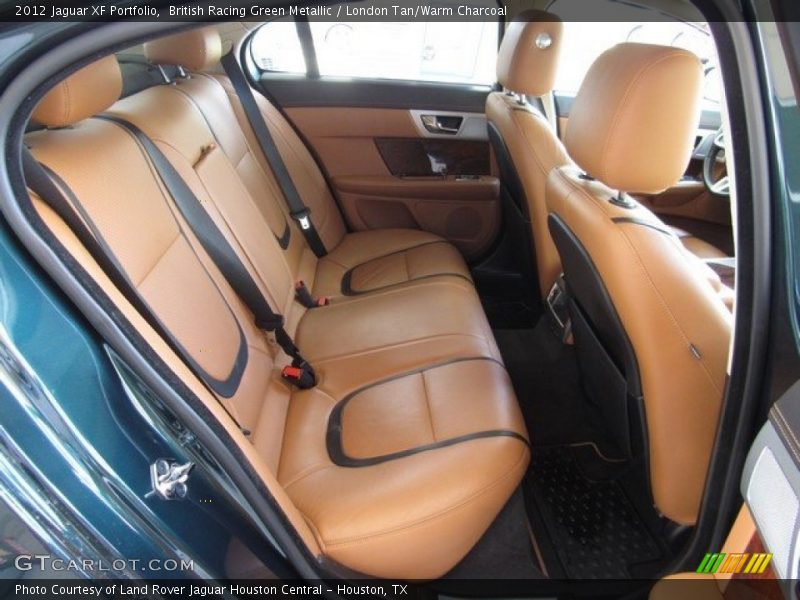 British Racing Green Metallic / London Tan/Warm Charcoal 2012 Jaguar XF Portfolio