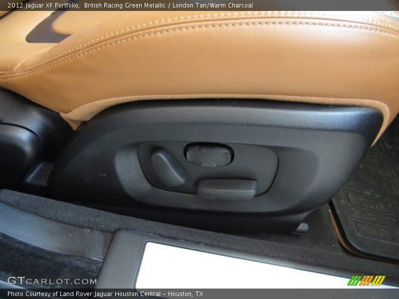 British Racing Green Metallic / London Tan/Warm Charcoal 2012 Jaguar XF Portfolio