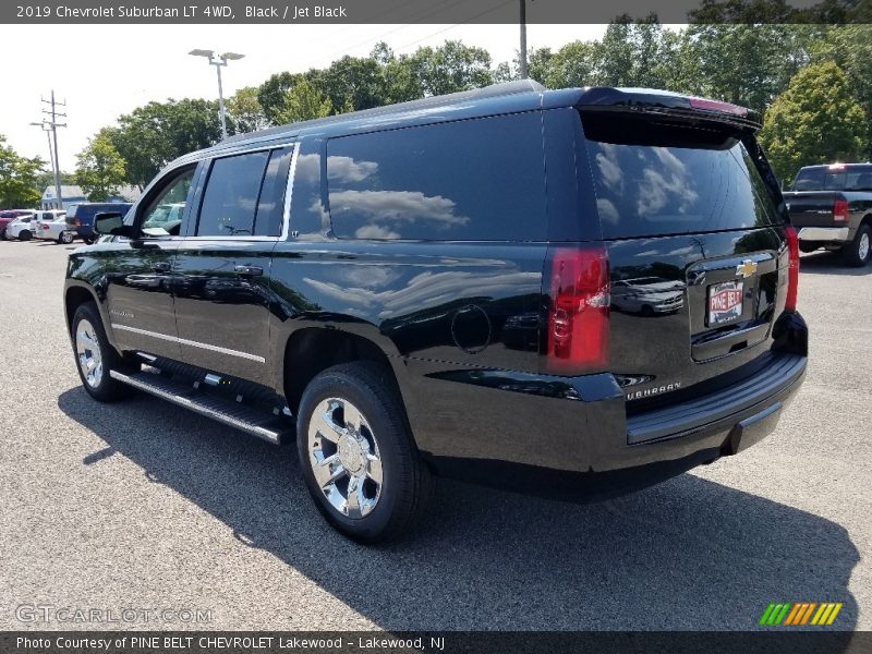 Black / Jet Black 2019 Chevrolet Suburban LT 4WD