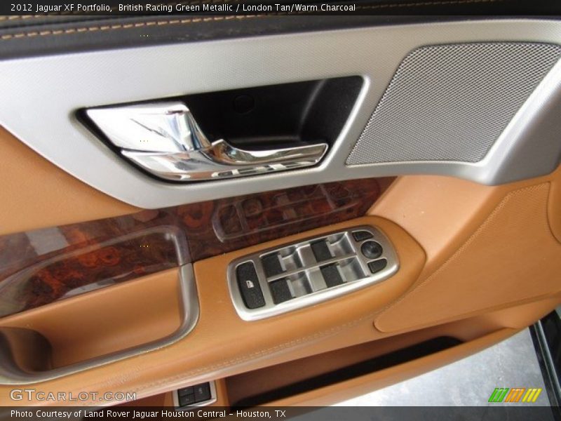 British Racing Green Metallic / London Tan/Warm Charcoal 2012 Jaguar XF Portfolio